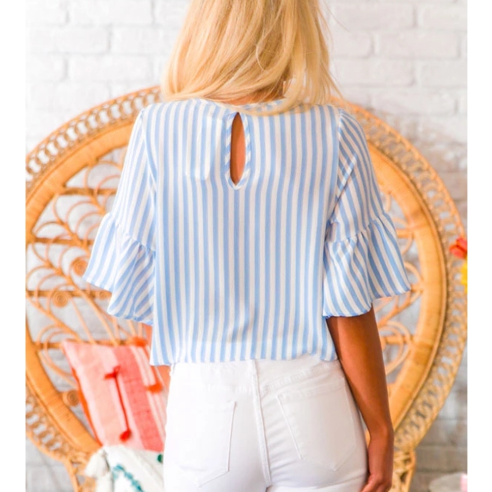 Beachy stripe top